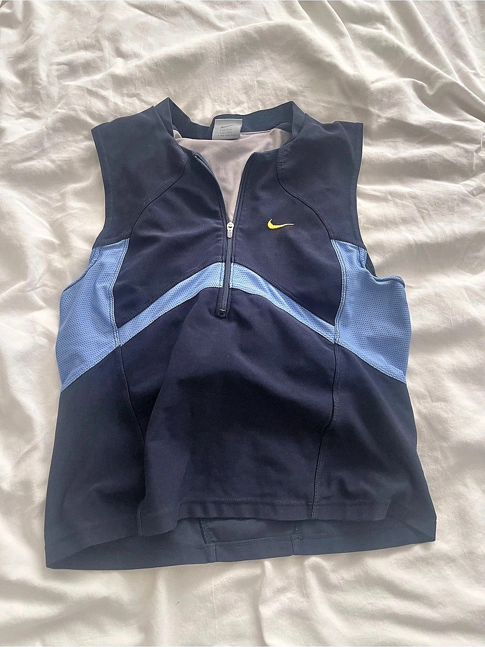 Nike Athletic Vest in Blue